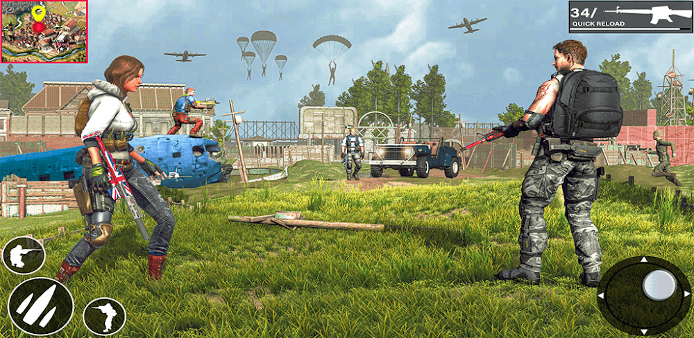 Legend Fire: Battleground Game screenshot 1