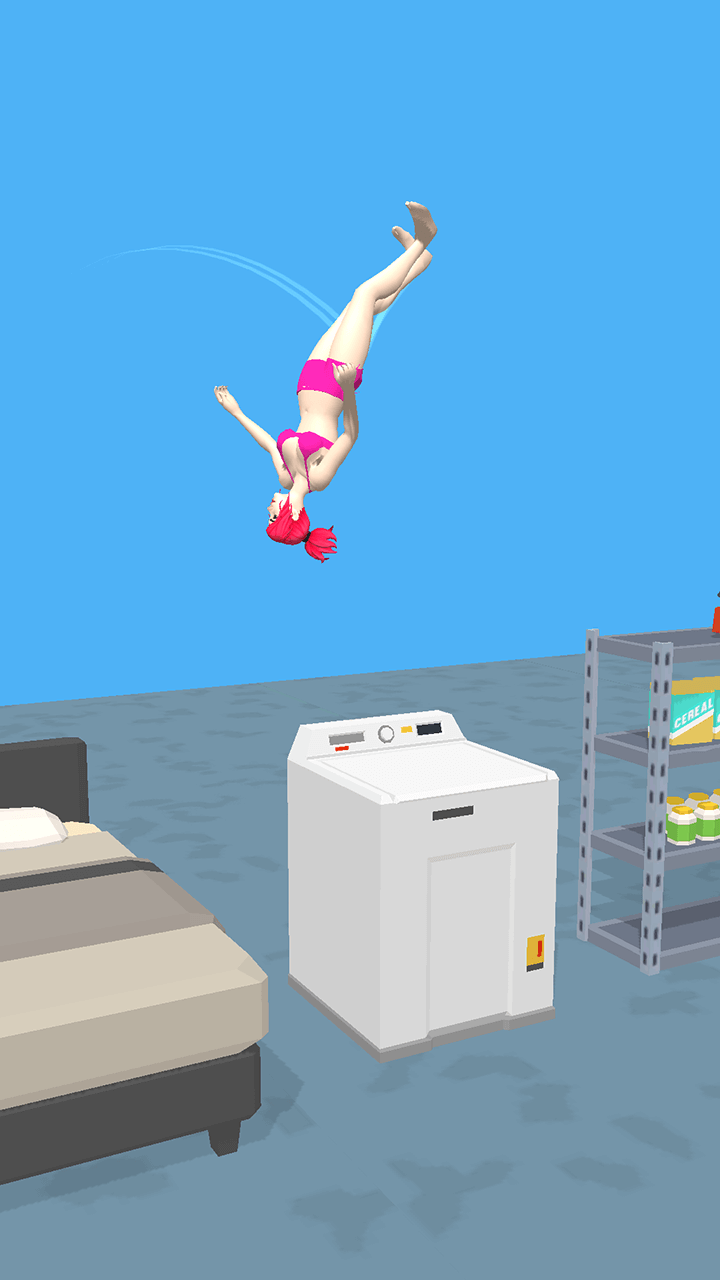 Jump Girl gameplay screenshot 2