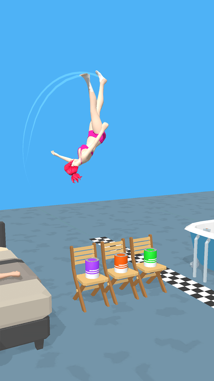 Jump Girl gameplay screenshot 4