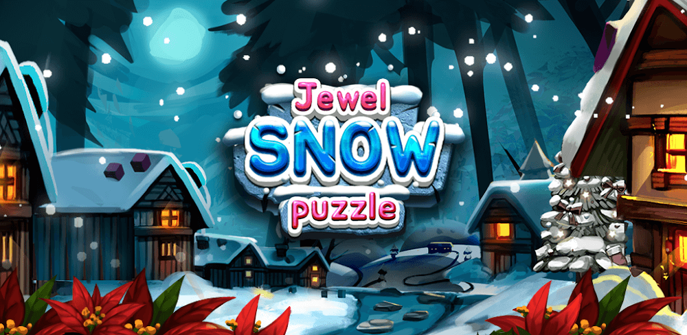 Jewel Snow Puzzle screenshot 1