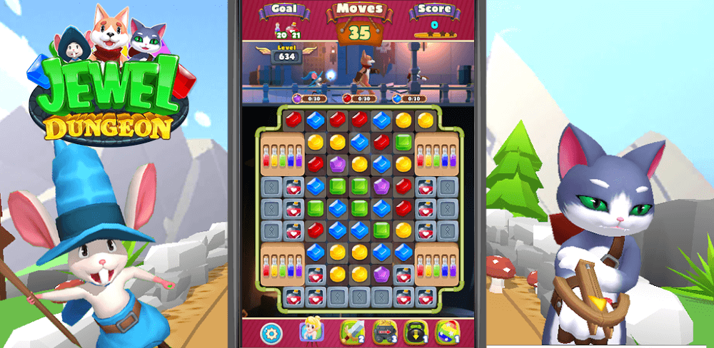 Jewel Dungeon screenshot 1
