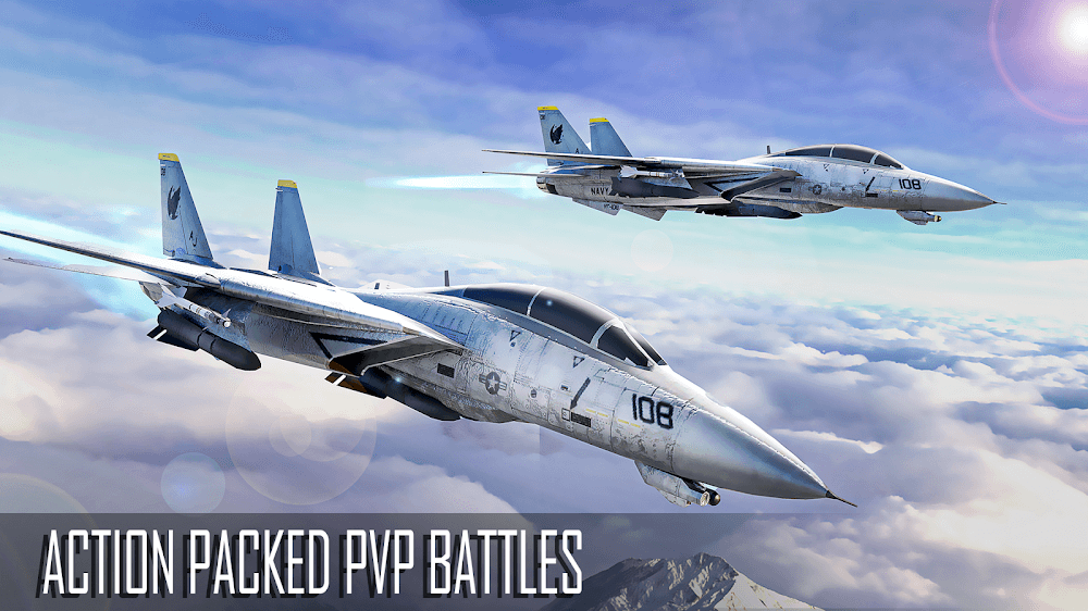 Jet Fighter: Plane Game screenshot 2