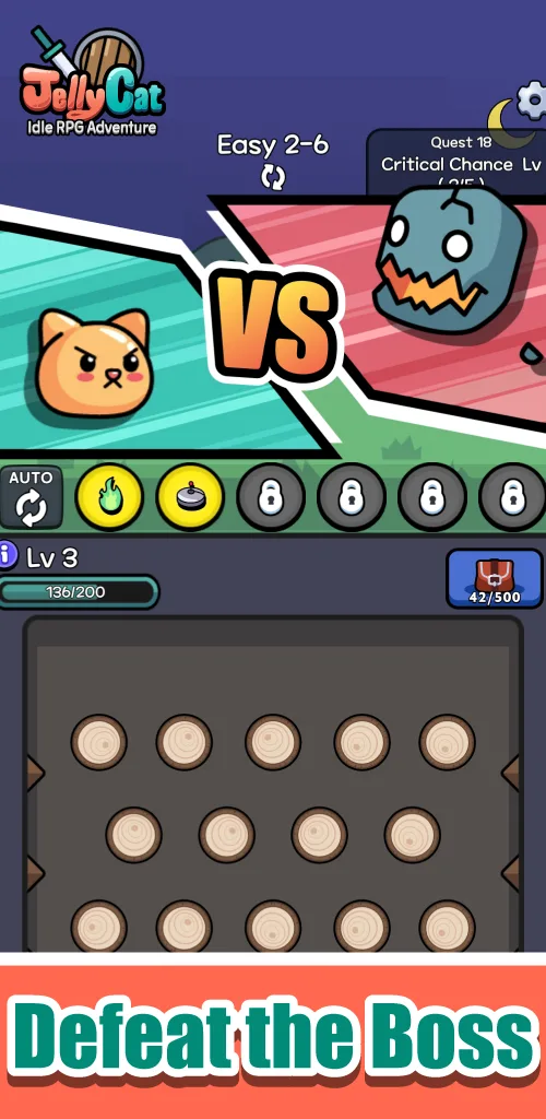 JellyCat : Idle RPG screenshot 4