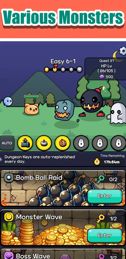 JellyCat : Idle RPG screenshot 3