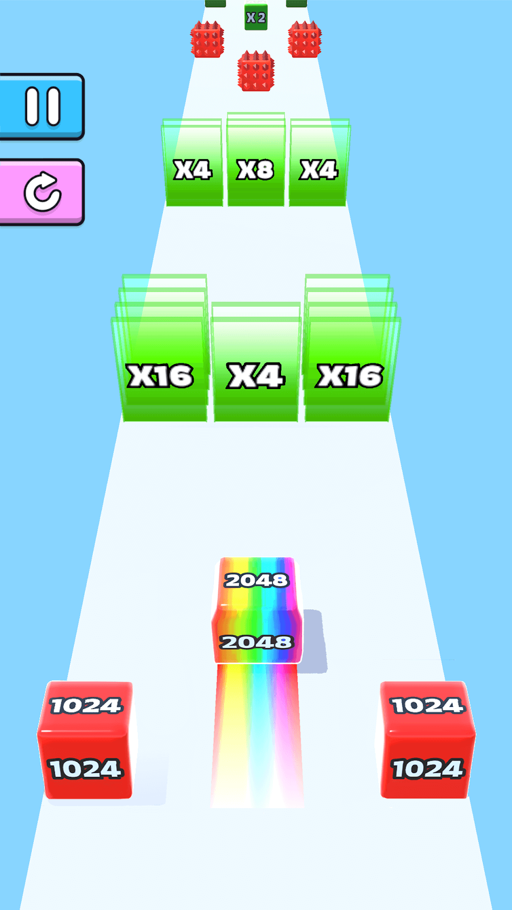 Jelly Run 2048 screenshot 2