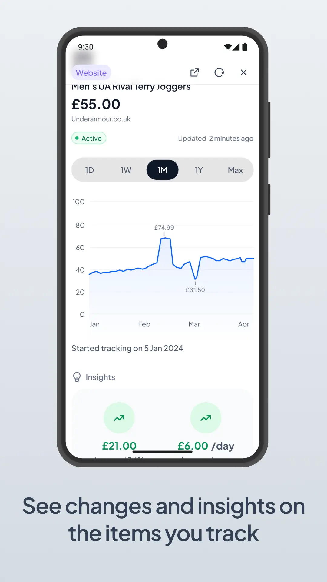 AnyTracker - track anything screenshot 1