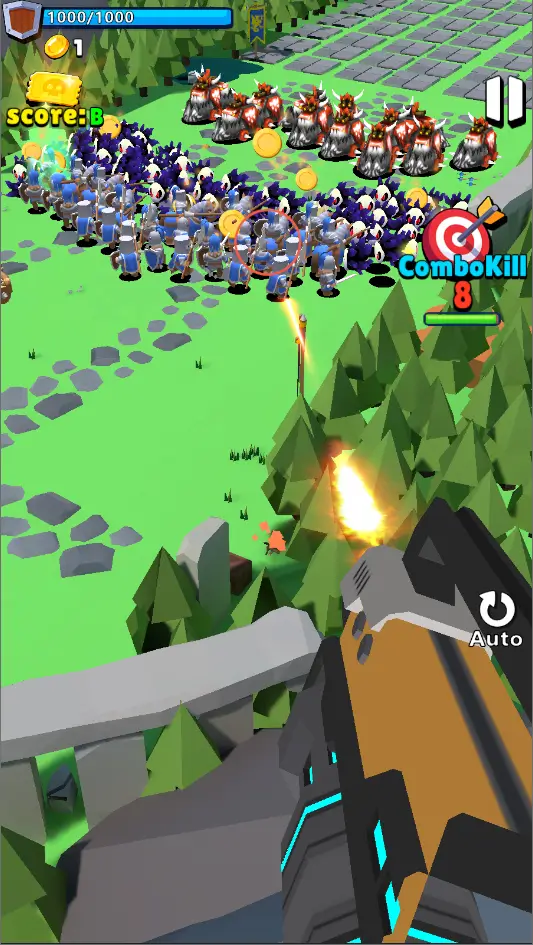 Kingdom Defense: Idle Shooting gameplay preview 1