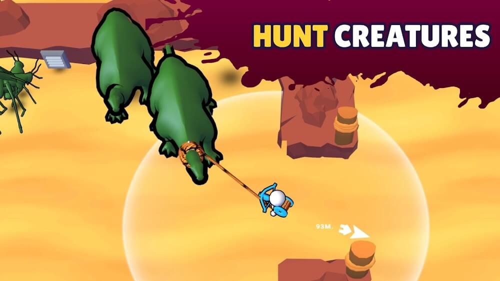 Lasso Hunter: Idle RPG screenshot 2