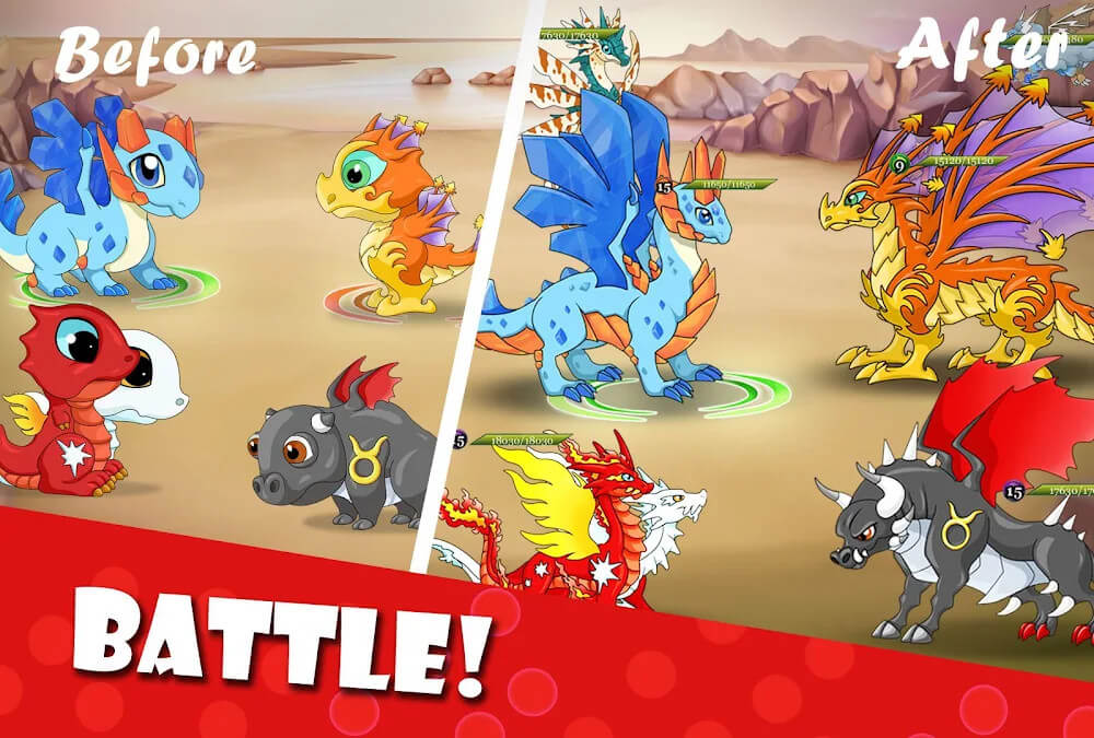 Dragon Battle gameplay preview 2