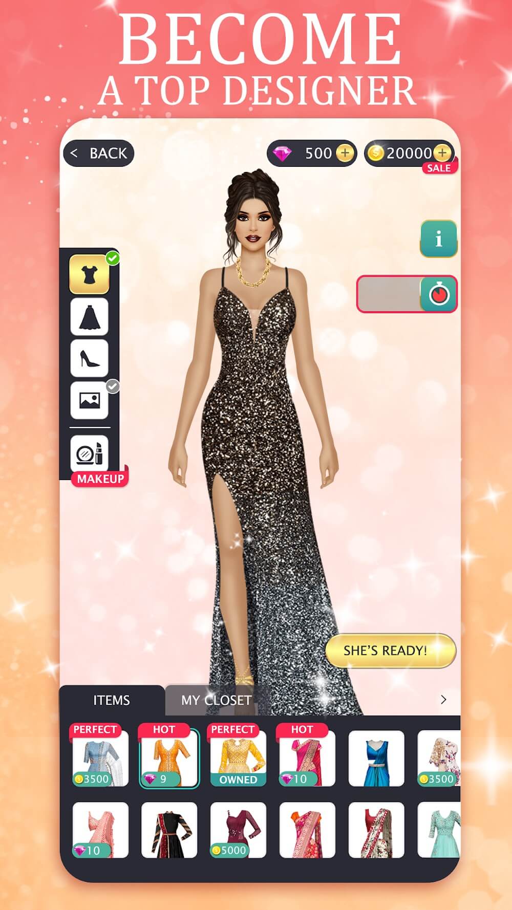 Indian Fashion Dressup Stylist gameplay screenshot 7