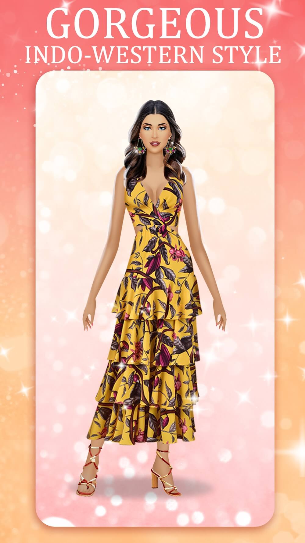 Indian Fashion Dressup Stylist gameplay screenshot 3