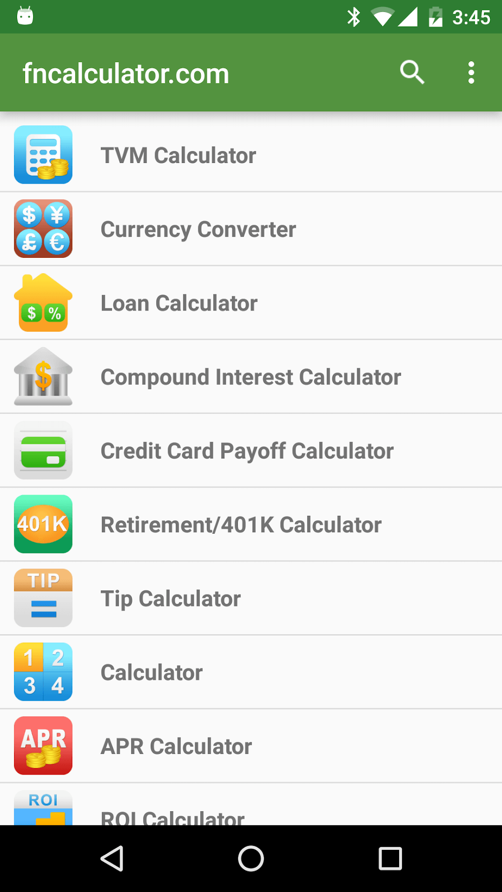 Financial Calculators Pro screenshot 3