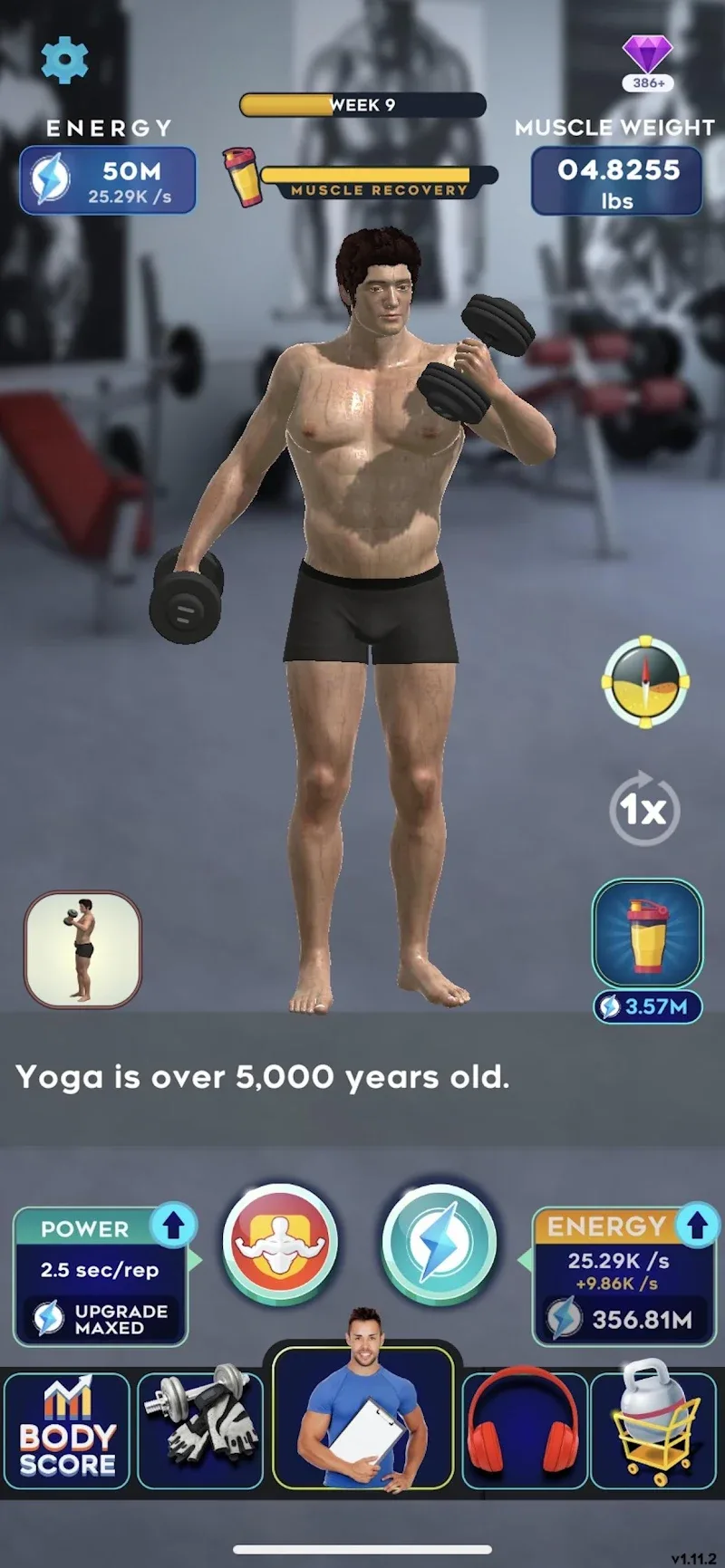 Idle Workout! screenshot 2