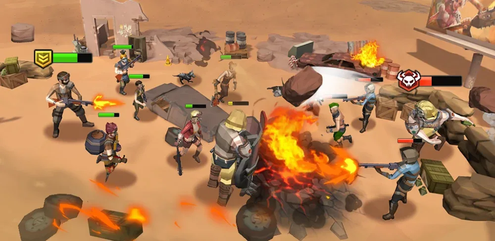 Idle Wasteland Criminal Empire screenshot 1