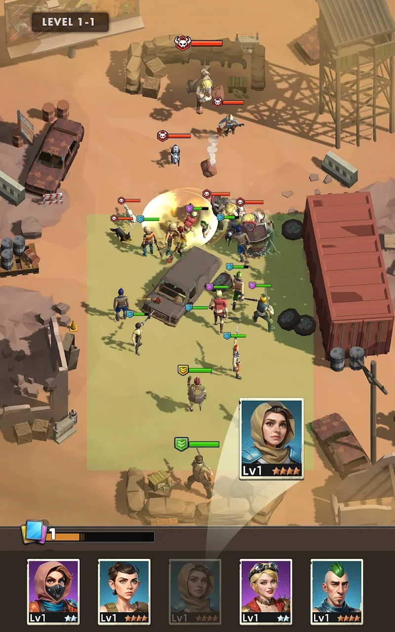 Idle Wasteland Criminal Empire screenshot 3