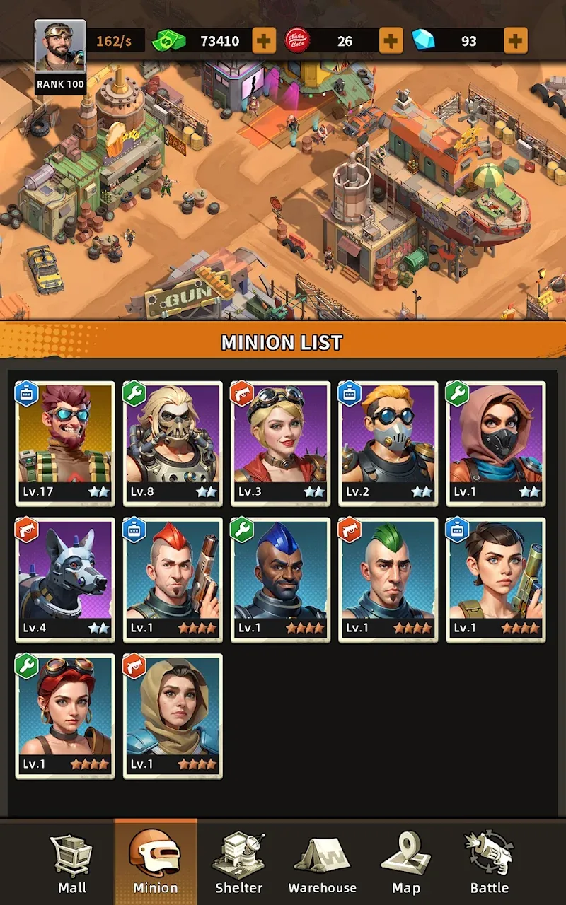Idle Wasteland Criminal Empire screenshot 4