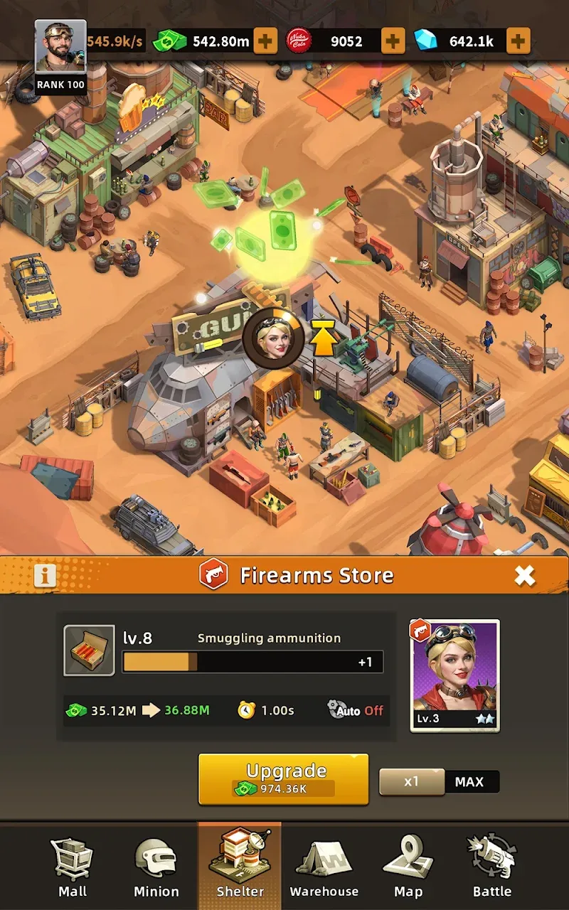 Idle Wasteland Criminal Empire screenshot 6