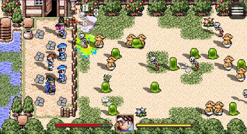 Idle Village Heroes TD screenshot 3