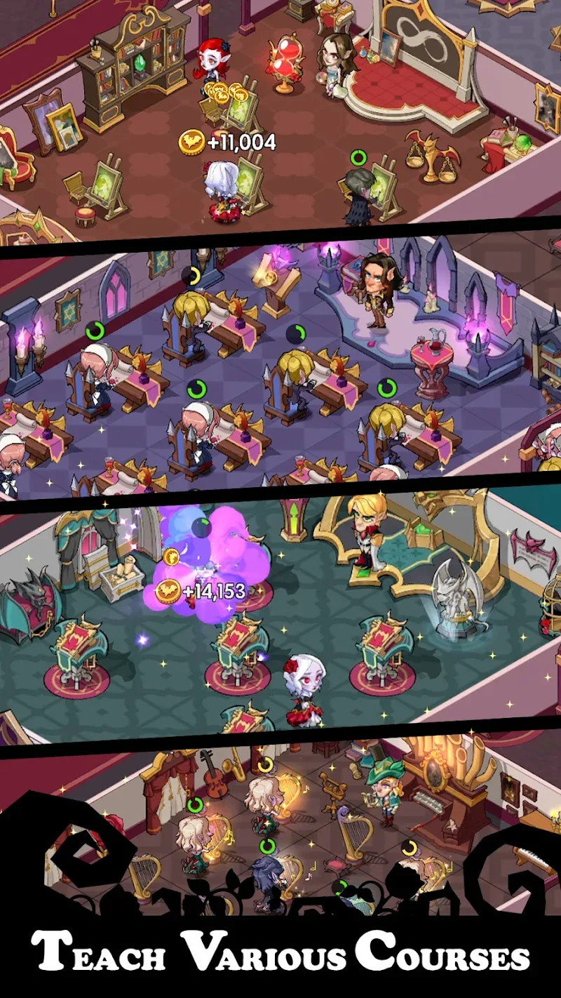 Idle Vampire: Twilight School screenshot 6