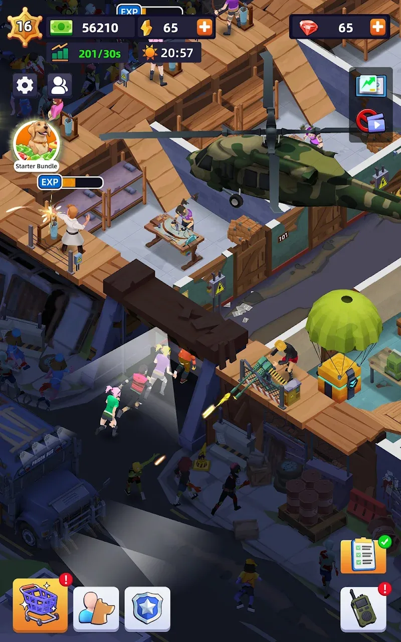 Idle Survivor Fortress Tycoon screenshot 3