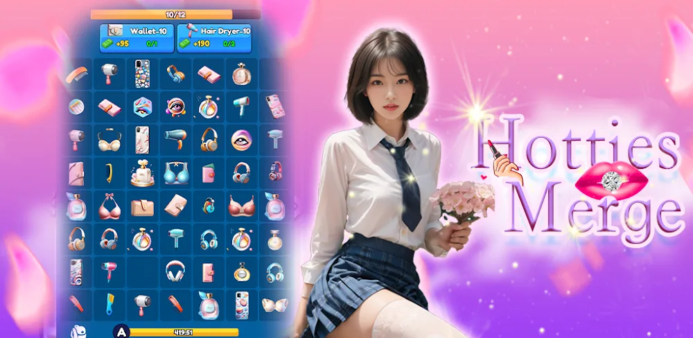 Hotties Merge screenshot 1