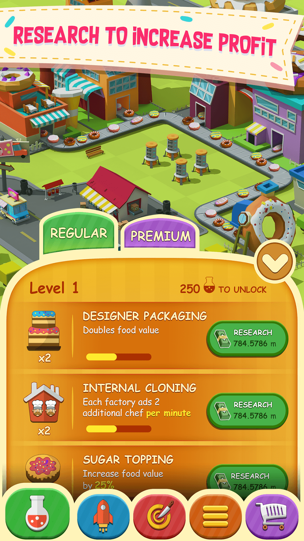 Donut Factory Tycoon screenshot 4