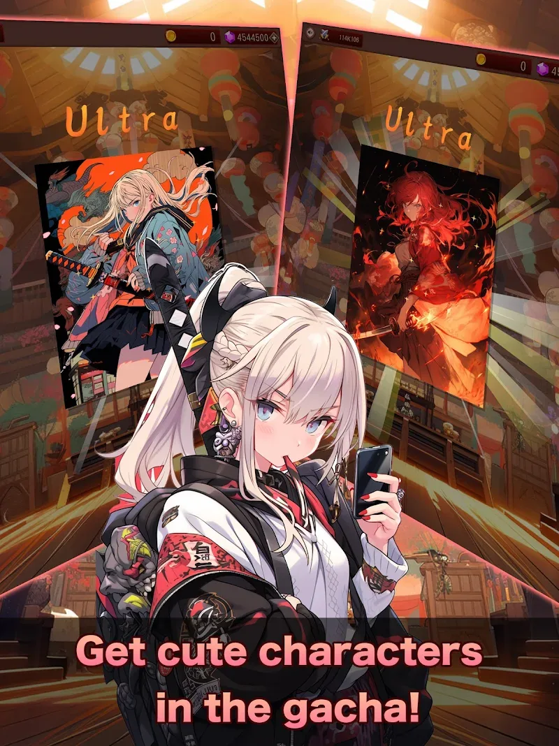 Idle RPG Tokyo Sengoku Dungeon screenshot 4
