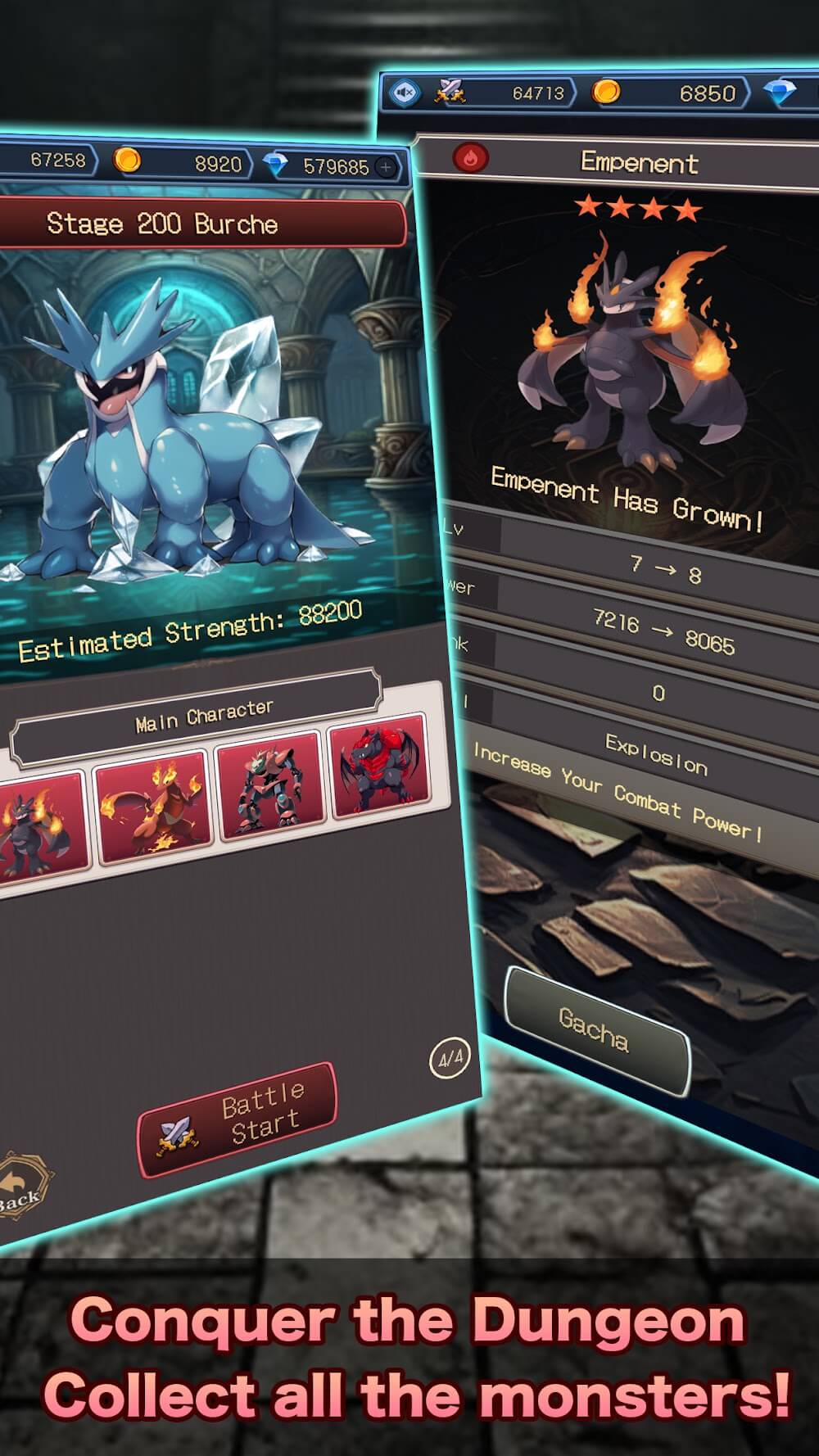 Idle RPG Monsters Collection screenshot 4