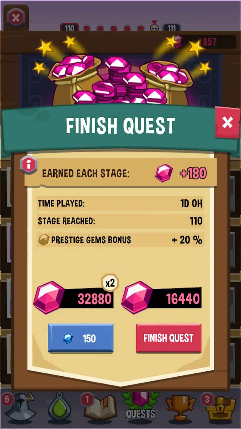Idle Quest Heroes screenshot 6