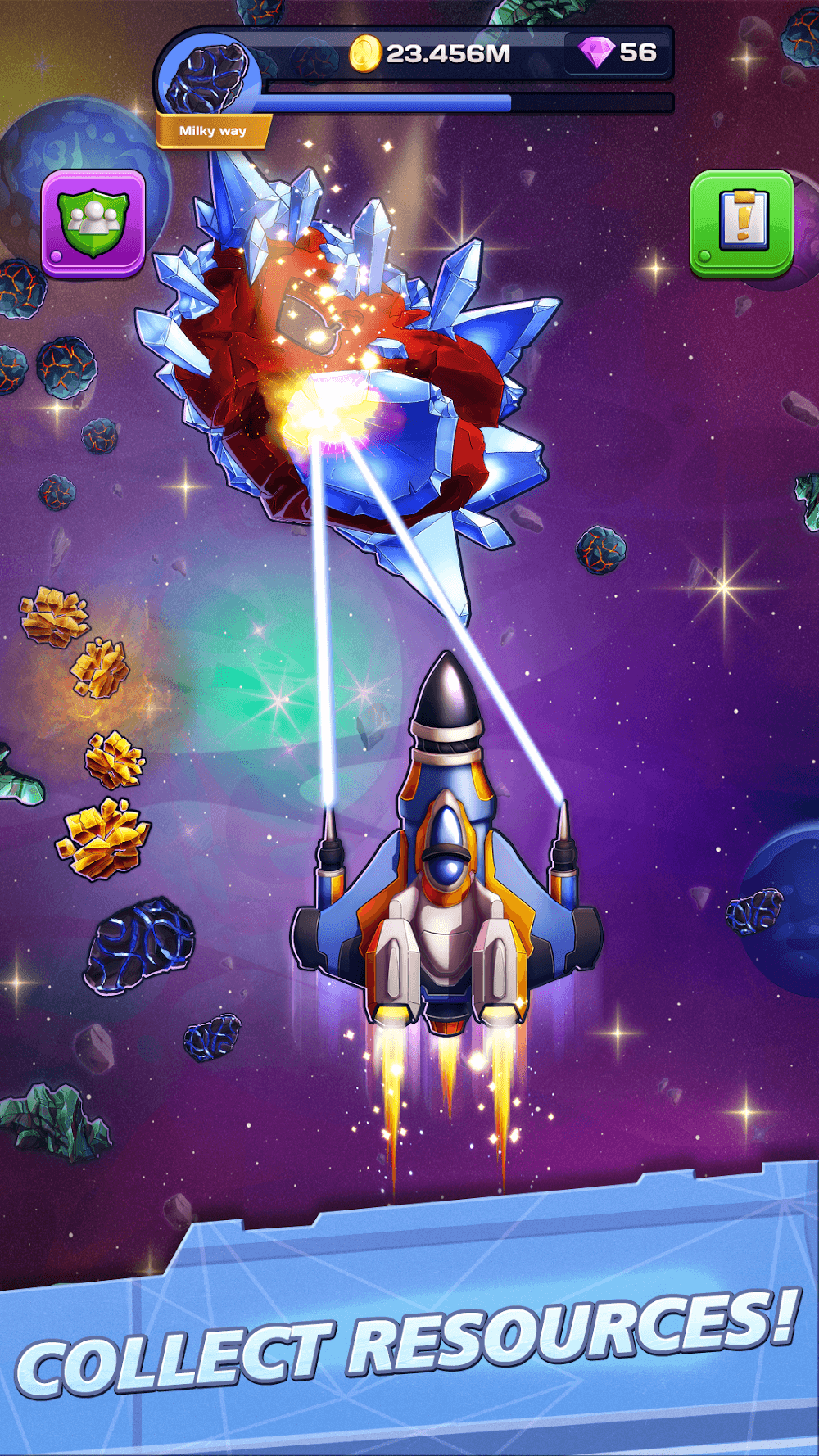Idle Pocket SpaceCraft screenshot 5