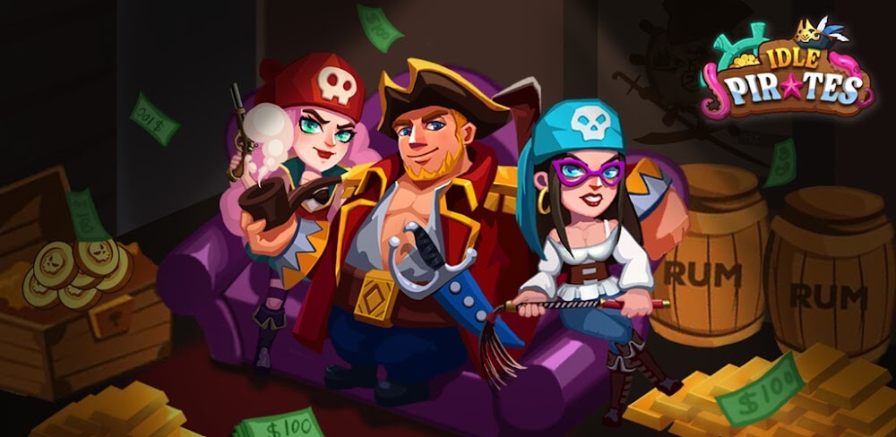 Idle Pirate - Deep Sea Tycoon screenshot 1