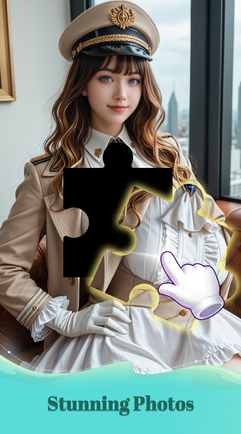 Beauty Uncover Jigsaw screenshot 3
