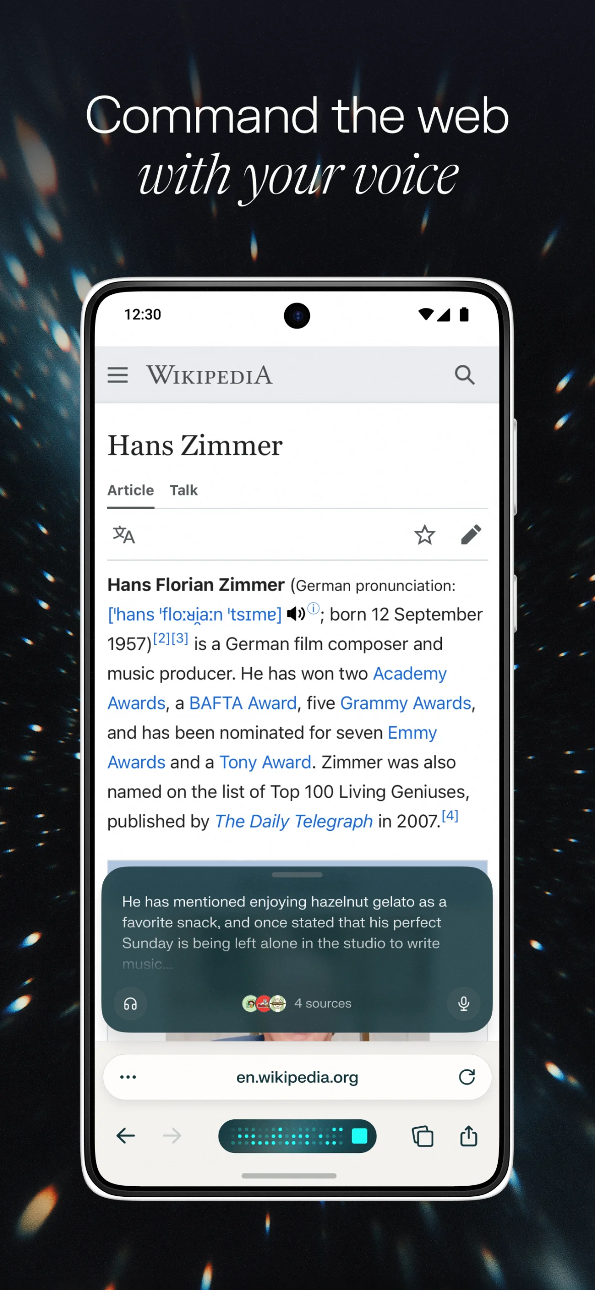 Comet: AI Browser & Assistant screenshot 2