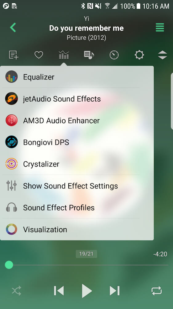 jetAudio HD Music Player Plus screenshot 2