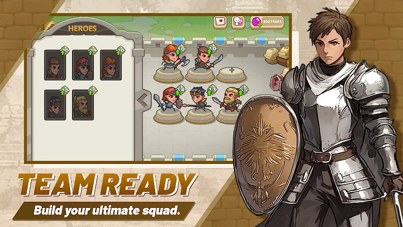 Idle Legion : Hero March screenshot 5