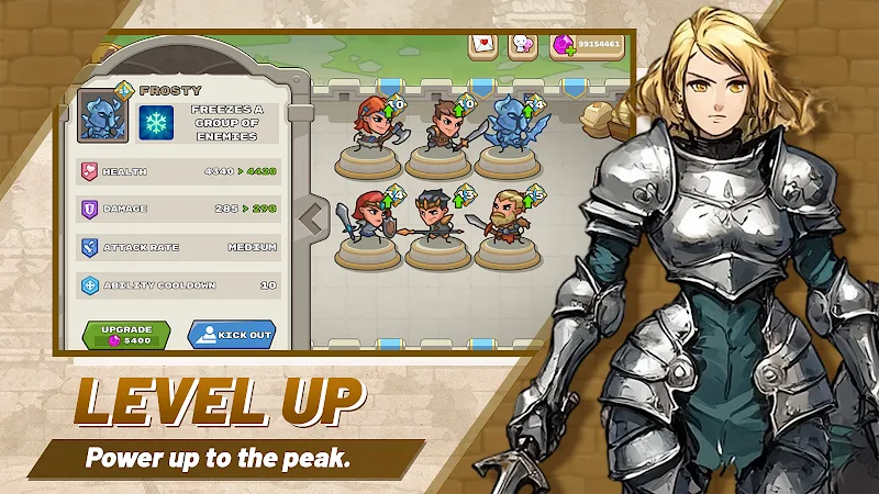 Idle Legion : Hero March screenshot 6