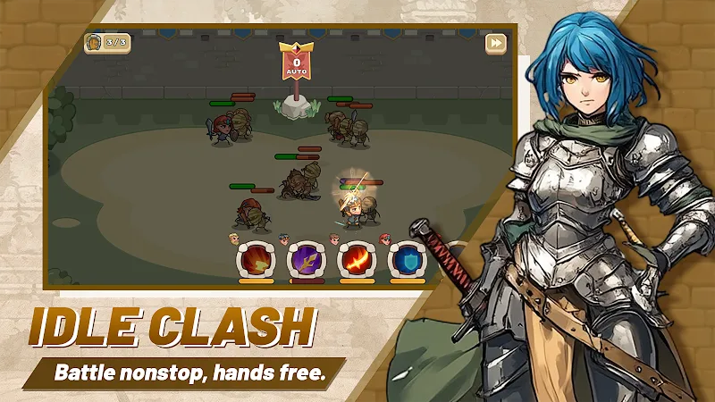 Idle Legion : Hero March screenshot 4