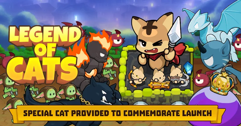 Idle Legend of Cats screenshot 2