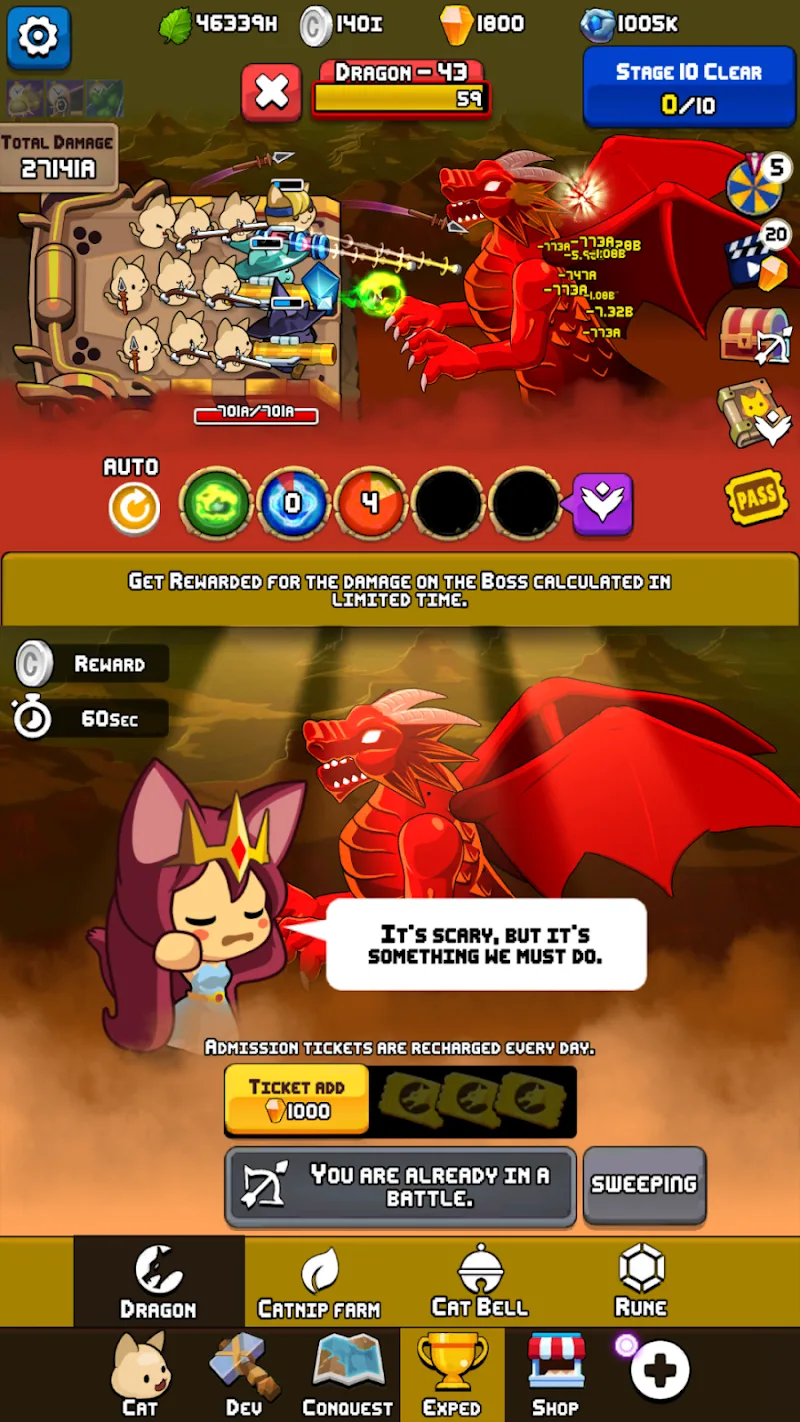 Idle Legend of Cats screenshot 4