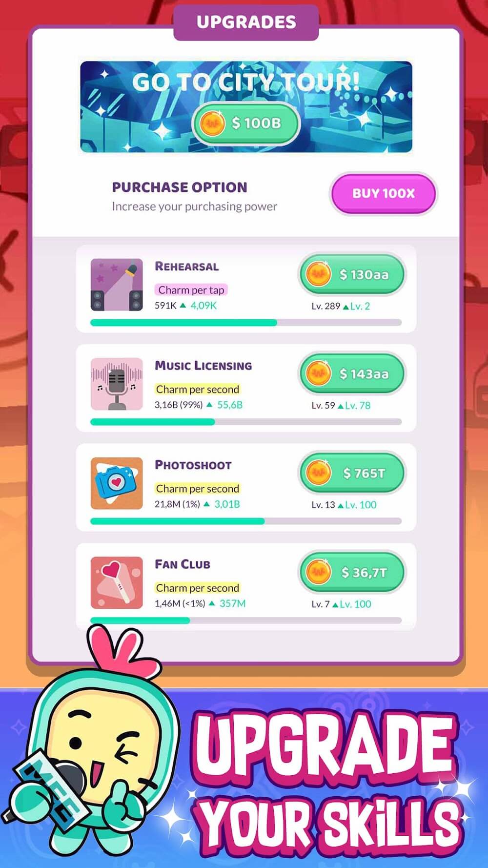 Idle Idol screenshot 4