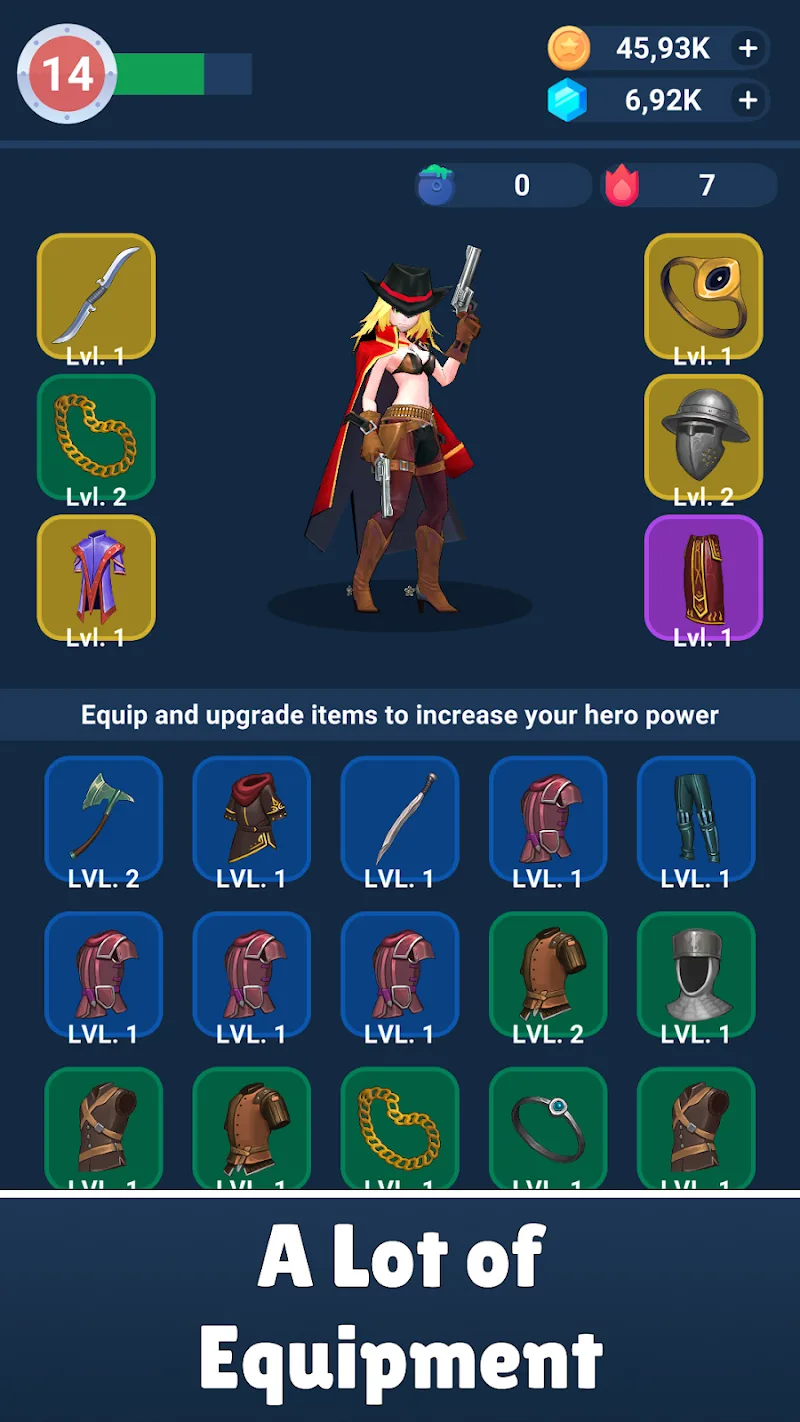 Idle Hero: Clicker Idle RPG screenshot 3