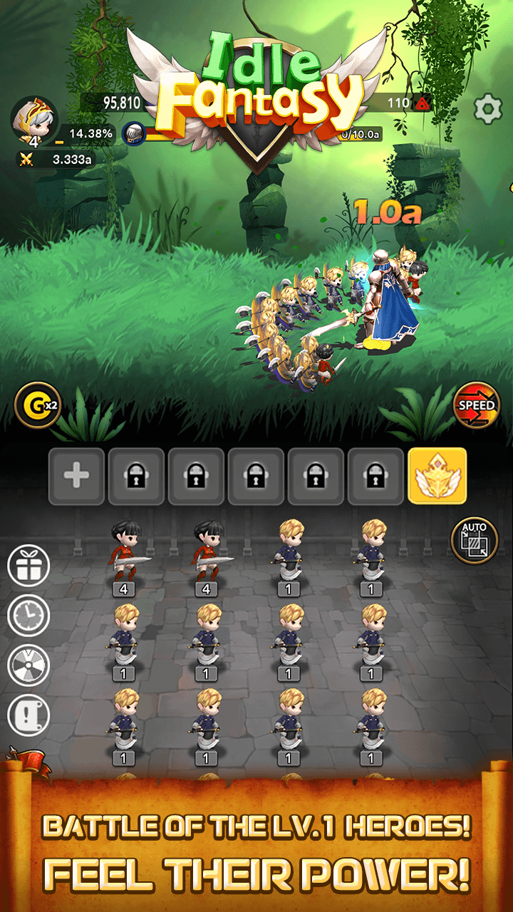 Idle Fantasy Merge RPG screenshot 2