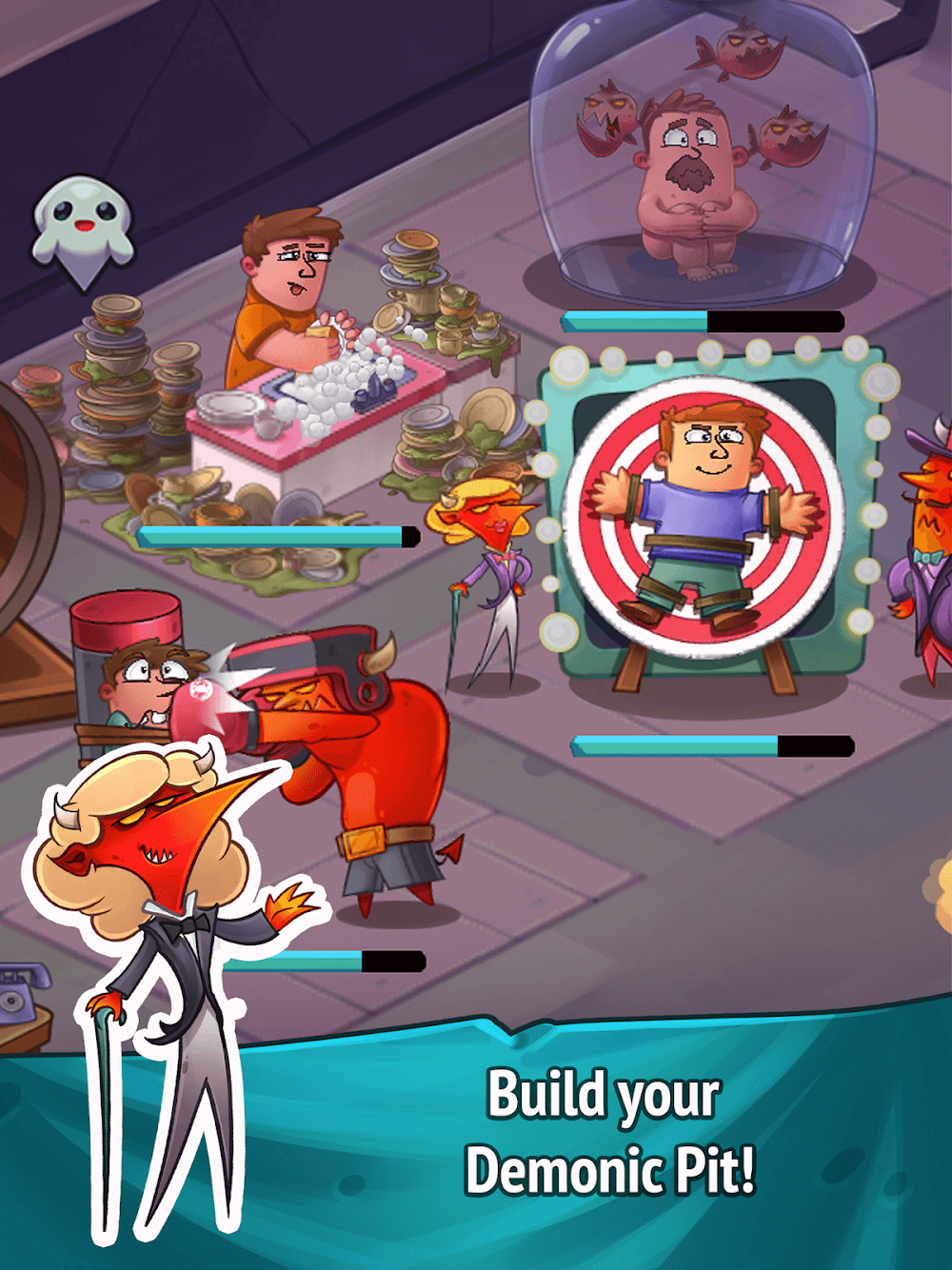Idle Evil Clicker screenshot 4