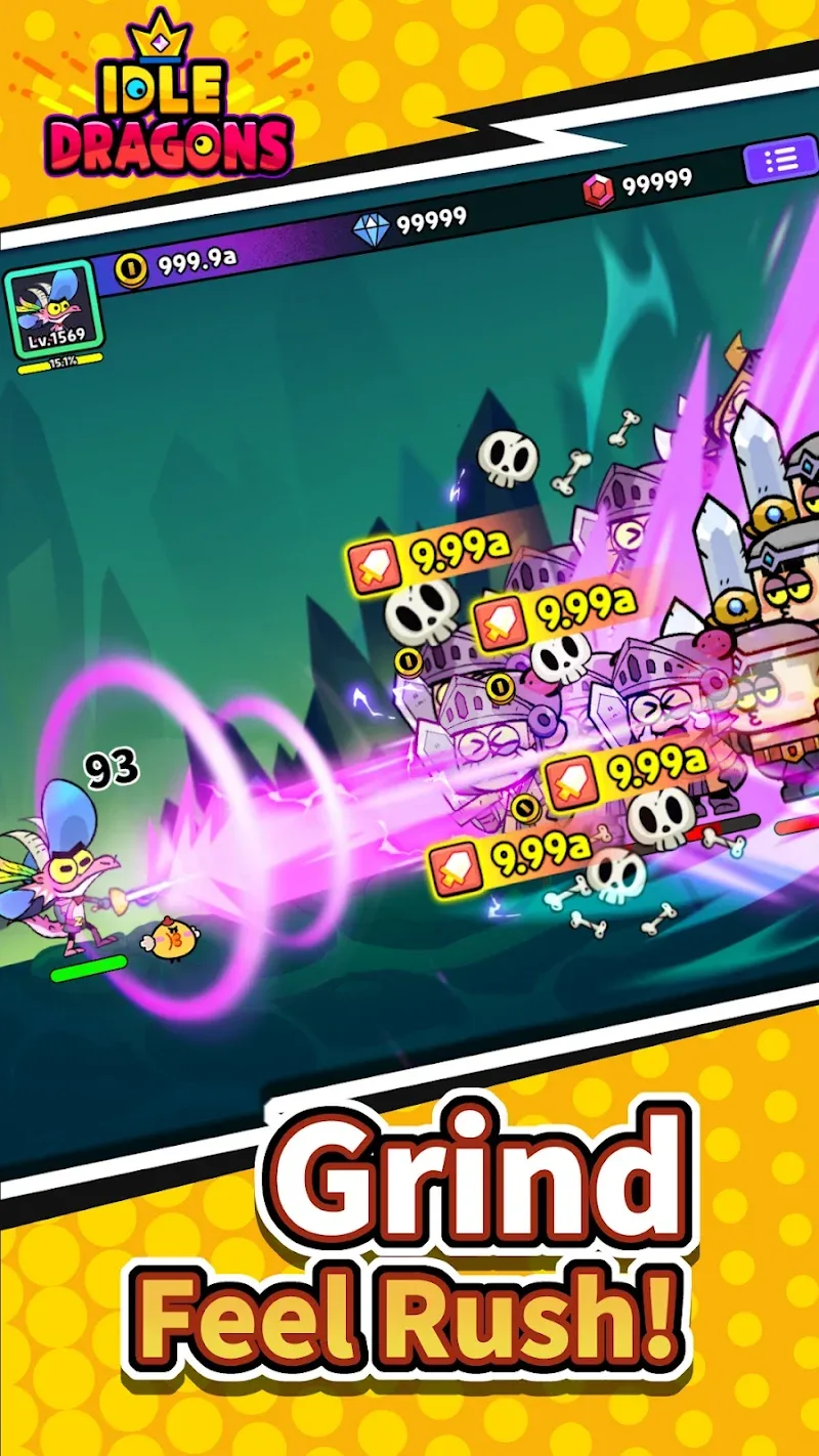 Idle Dragons gameplay screenshot 3