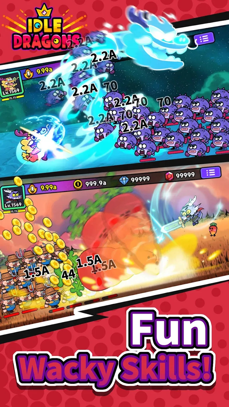 Idle Dragons gameplay screenshot 4