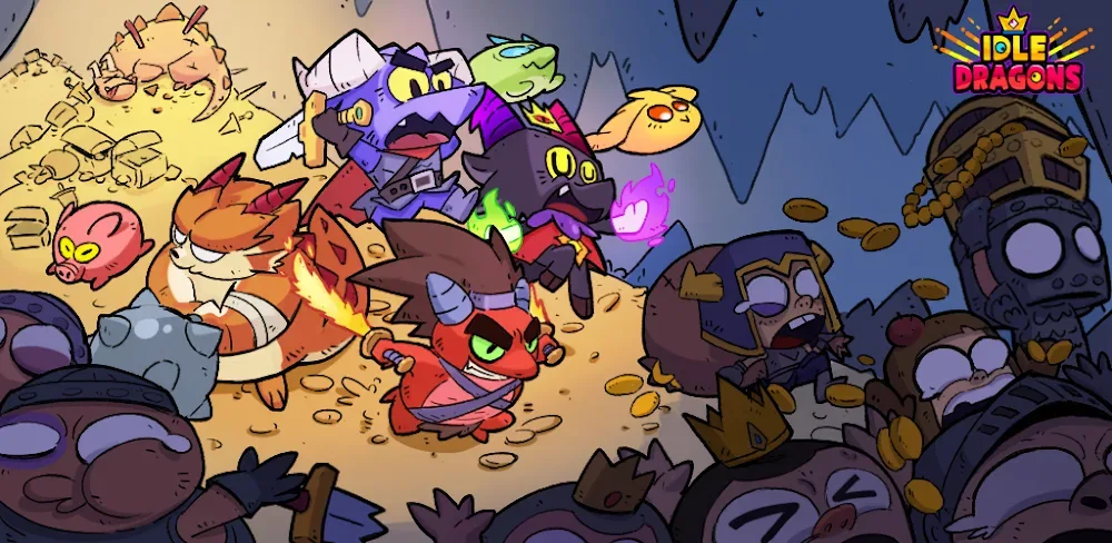 Idle Dragons gameplay screenshot 1