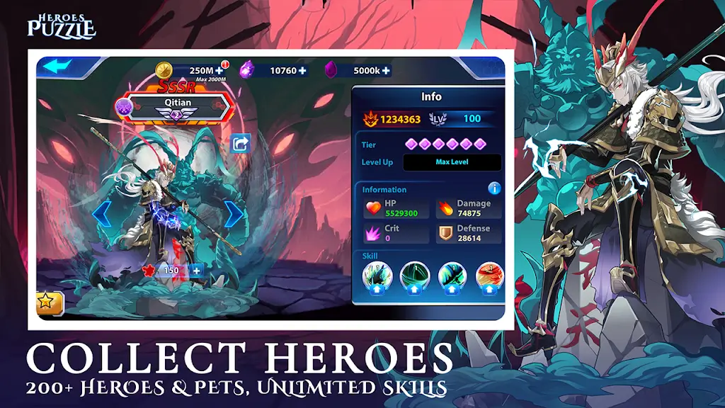 Heroes & Puzzles screenshot 4