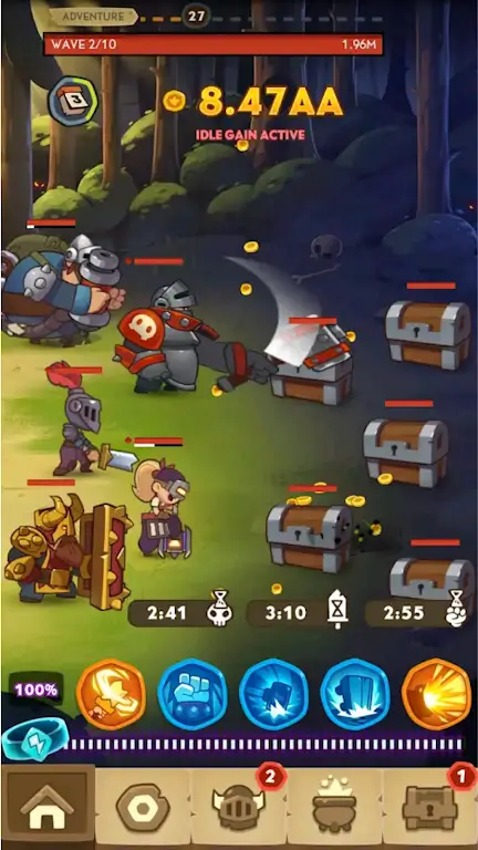 Hero’s Strike - Epic RPG screenshot 2