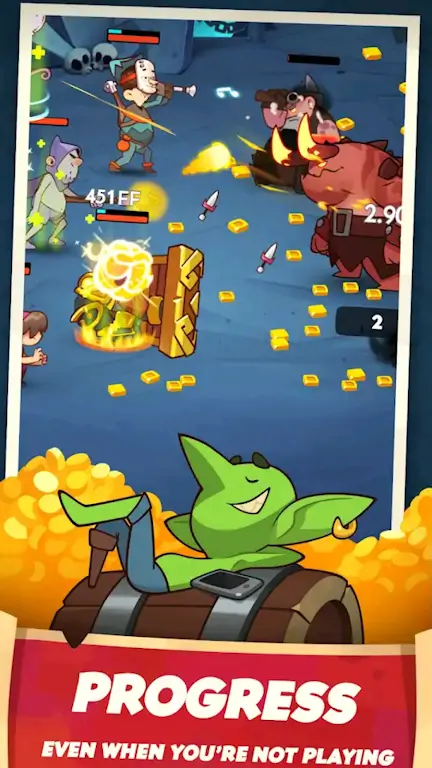 Hero’s Strike - Epic RPG screenshot 4
