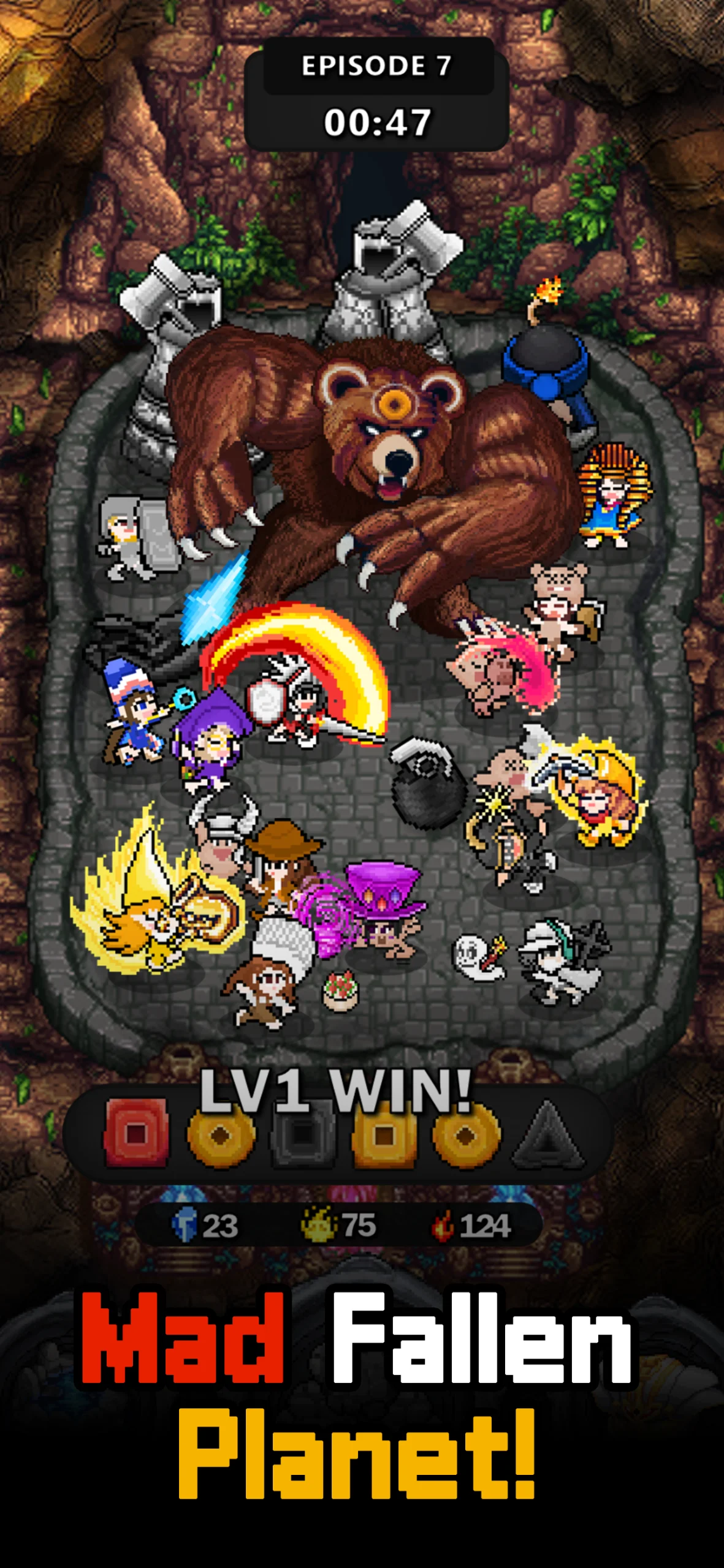 Trimo Heroes: Pixel Offense screenshot 4